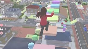 ID Parkour Terpanjang di Sakura School Simulator, Silahkan Ambil Disini
